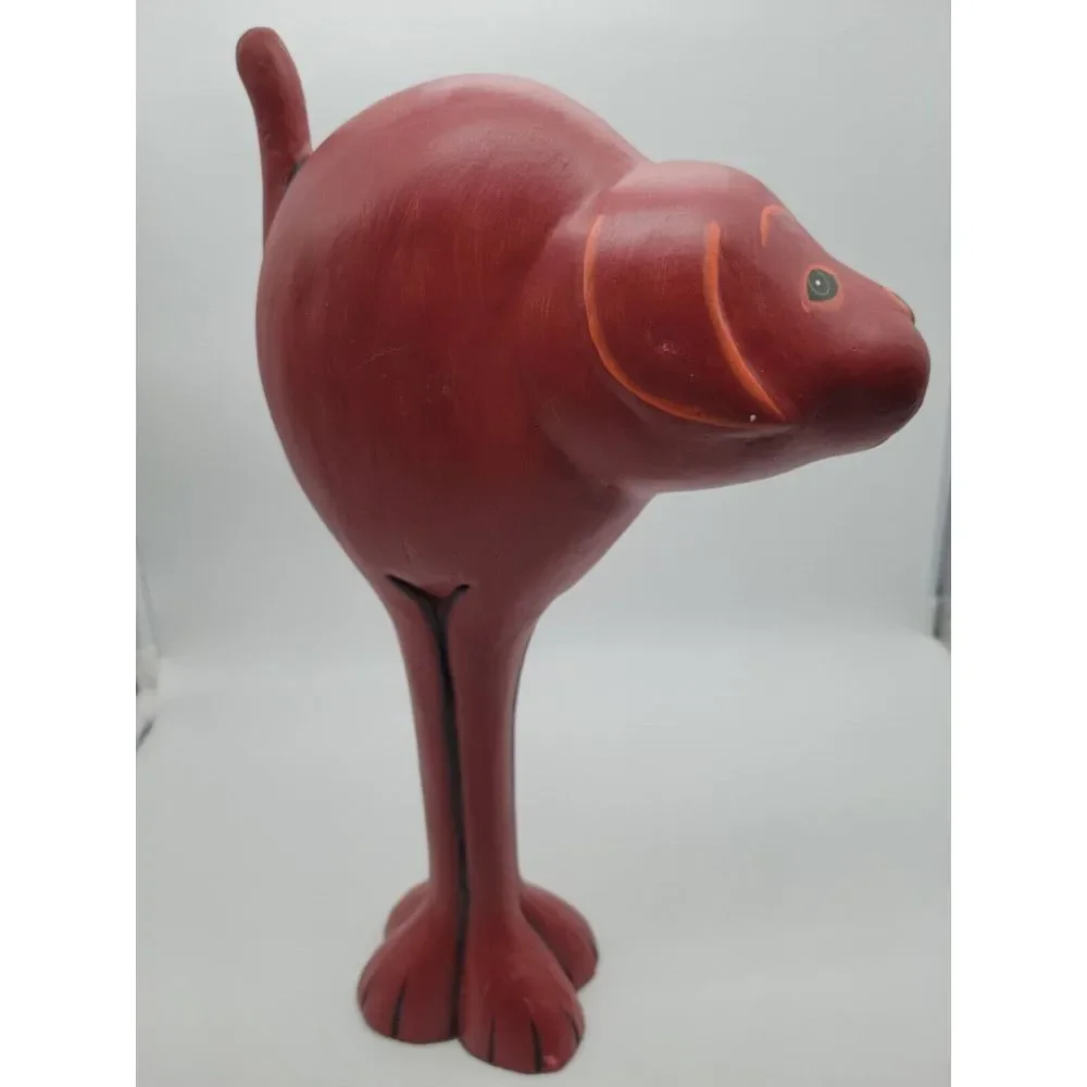 MCM Dog Figurine Brown Tan 9
